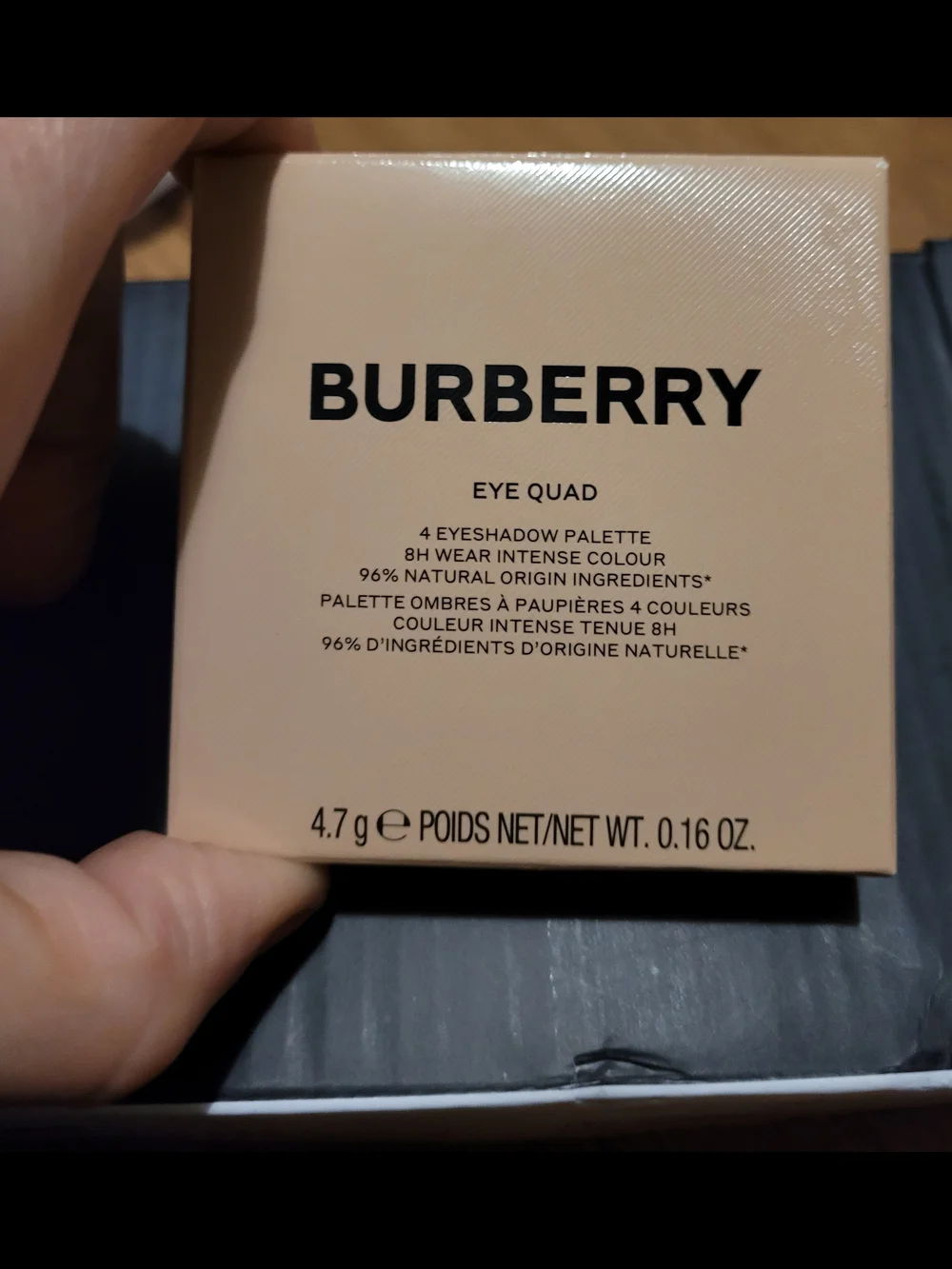 Burberry Eye Quad Blush Beige – Shimmery Rose Pink & Soft Taupe Shades